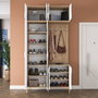 Hanah Home Soporte de Entrada EA153 - 4633 Nogal y Blanco